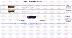 Desktop Screenshot of chrysler300site.com