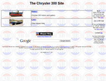 Tablet Screenshot of chrysler300site.com